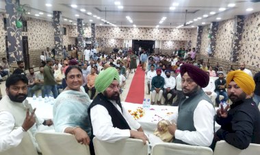 जालंधर लोकसभा उपचुनाव से पहले बड़ी संख्या में लोगों का "आप" में शामिल होना जारी