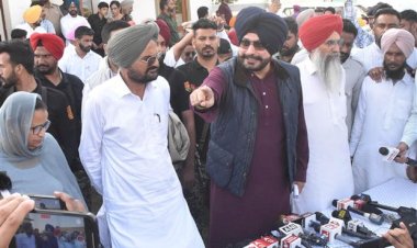 नवजोत सिंह सिद्धू का पंजाब सरकार  पर निशाना, कहा- गैंगस्टर महज़ प्यादे हैं, कोई और तार खींच रहा है