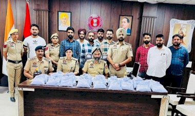 फाजिल्का से 36.9 किलो हेरोइन बरामद, 4 आयोजित