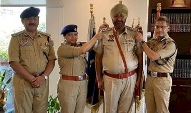 डीजीपी पंजाब ने खन्ना को 'सुपरकॉप' से सम्मानित किया, उन्हें इंस्पेक्टर के पद पर पदोन्नत किया