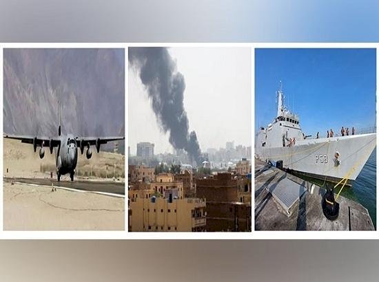 दो सी-130जे विमान, आईएनएस सुमेधा सूडान से नागरिकों को निकालने के लिए तैनात: विदेश मंत्रालय
