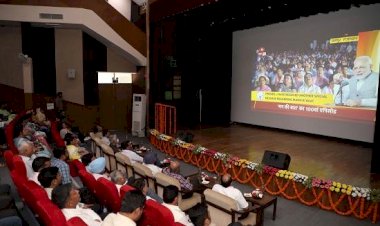 चंडीगढ़ नगर निगम ने 100वें एपिसोड की स्पेशल स्क्रीनिंग का आयोजन किया