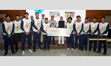 चंडीगढ़ का नाम रोशन करने वाले खेलो इंडिया यूथ गेम्स के पदक विजेताओं और प्रशिक्षकों को प्रशासक ने किया सम्मानित