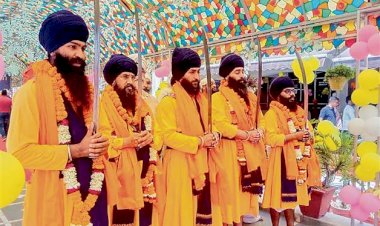 हेमकुंड साहिब के लिए श्रद्धालुओं का पहला जत्था रवाना