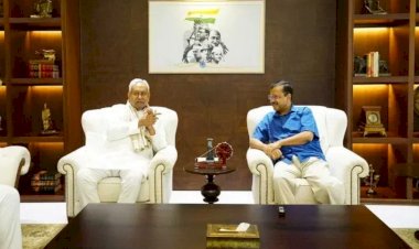 नीतीश ने कहा कि केजरीवाल के आवास में दिल्ली बिहार के मुख्यमंत्रियों का बैठक केंद्र असंवैधानिक है