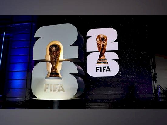 फीफा ने 2026 विश्व कप का लोगो रिलीज किया