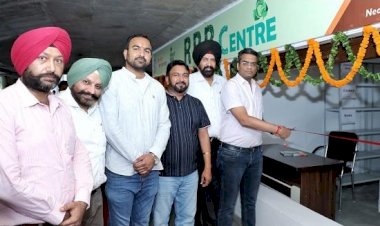 चंडीगढ़: मेयर ने सेक्टर 17 में स्थायी 'आरआरआर सेंटर' का उद्घाटन किया