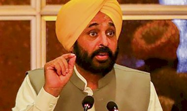 कांग्रेस ने वक्फ बोर्ड की 20 एकड़ जमीन अंसारी के बेटों को दे दी: पंजाब सीएम भगवंत मान