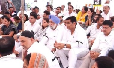 कांग्रेस के 'मौन सत्याग्रह' में शामिल हुए सचिन पायलट