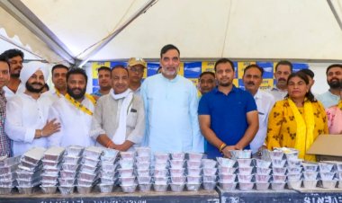 बाढ़ पीड़ितों को भोजन पहुंचेगी 'राहत रसोई', आम आदमी पार्ट ने शुरू की पहल