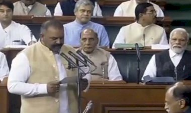 आम आदमी पार्टी के इकलौते एमपी सुशील रिंकू ने पीएम मोदी के सामने लोकसभा में ली शपथ, सीएम भगवंत मान ने दी बधाई