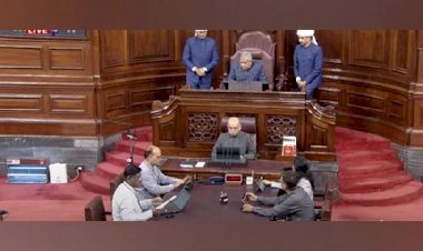 राज्यसभा में लगातार तीसरे दिन व्यवधान के कारण कामकाज रहा ठप