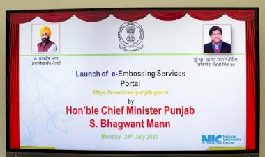 सीएम मान ने एनआरआई को एक क्लिक पर अपने दस्तावेज़ प्राप्त करने की सुविधा के लिए ऑनलाइन लॉन्च किया    .