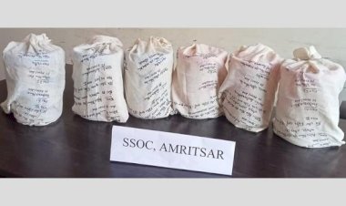 एसएसओसी अमृतसर ने 6 किलो हेरोइन, 1-5 लीटर ड्रग मनी बरामद