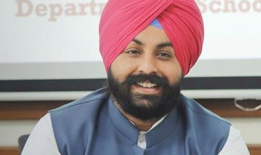 हरजोत बैंस ने राष्ट्रीय पुरस्कार के लिए चयनित पंजाब के शिक्षक को बधाई दी