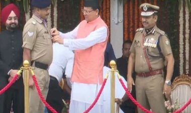 उत्तराखंड पुलिस के चार अधिकारियों को मुख्यमंत्री सराहनीय सेवा पदक