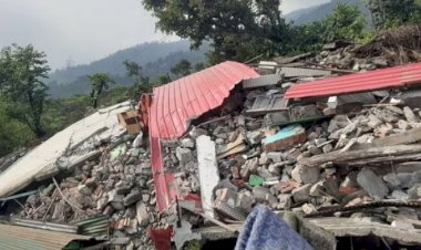 उत्तराखंड: विकासनगर के जाखन में भारी भूस्खलन से कई भवन जमीदोज