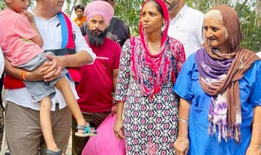 सीएम के निर्देश पर जिम्पा ने होशियारपुर जिले के बाढ़ प्रभावित इलाकों में जमीनी स्थिति का जायजा लिया