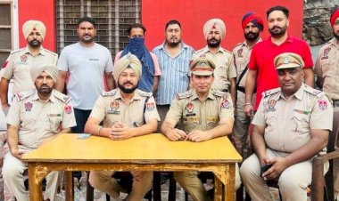 पंजाब पुलिस ने तस्कर से 8 किलो हेरोइन बरामद की, खेप लेने के लिए तैरकर पाकिस्तान गया था