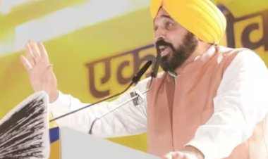 हरियाणा में  सीएम भगवंत मान बीजेपी सरकार पर उठाए सवाल, अंहकार में डूबी जी रही बीजेपी , जनता तोड़ेगी घमंड, 24 घंटे चलती है जुमले की फैक्टरी