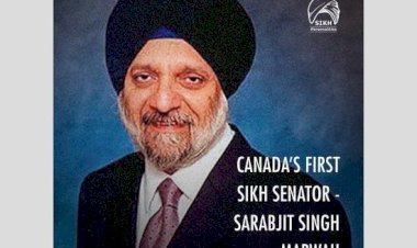 कनाडा के पहले सिख सीनेटर सरबजीत सिंह मारवाह ने अपने पद से इस्तीफा दे दिया है!