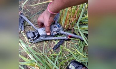 बीएसएफ ने अमृतसर बॉर्डर एरिया के पास ड्रोन बरामद किया