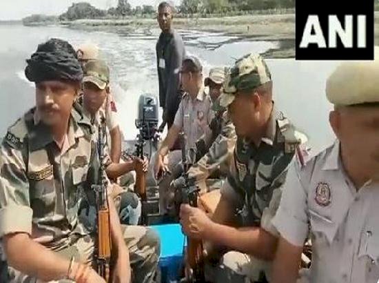 जी20 शिखर सम्मेलन: दिल्ली पुलिस, बीएसएफ ने सुरक्षा बढ़ाई, नाव पर यमुना नदी में गश्त की