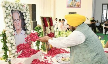 सीएम मान ने प्रोफेसर बीसी वर्मा को श्रद्धांजलि देने के लिए सभी क्षेत्रों के लोगों का नेतृत्व किया