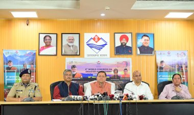 देहरादून में 28 नवंबर से 1 दिसंबर 2023 तक होगा 6वाँ विश्व आपदा प्रबन्धन सम्मेलन