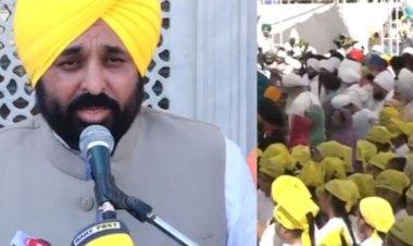 ‘द होप’ कार्यक्रम में पहुंचे मुख्यमंत्री भगवंत मान, 35000 बच्चों के साथ की प्रार्थना