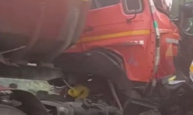 संगरूर में 2 ट्रकों के बीच कार फंसने से 6 की मौत