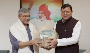 रेलमंत्री से टनकपुर-बागेश्वर रेललाइन निर्माण की यथाशीघ्र निर्माण का सीएम ने किया अनुरोध