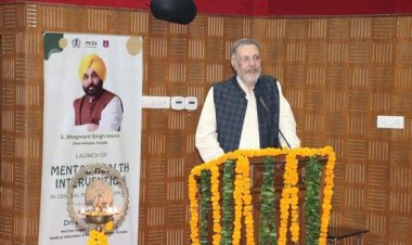 डॉ. बलबीर सिंह द्वारा पंजाब की जेलों में मानसिक स्वास्थ्य हस्तक्षेप कार्यक्रम शुरू किया गया