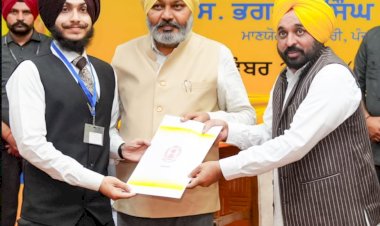 सीएम मान  ने तमाम विभागों के 583 नौजवानों को नियुक्ति पत्र सौंपे, कैबिनेट के साथी मंत्री भी रहे मौजूद