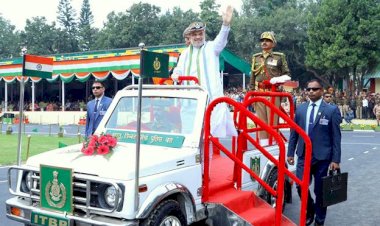 ITBP के 62वें स्थापना दिवस समारोह में शामिल हुए गृहमंत्री अमित शाह