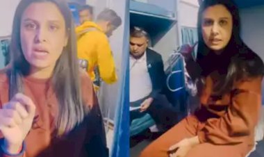 ट्रेन में चल रही थी 'शराब पार्टी', 'आप' की नेता ने वीडियो बनाकर खोली पोल, बदसलूकी का भी लगाया आरोप
