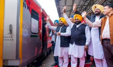 अमृतसर से शुरू हुई ‘मुख्यमंत्री तीर्थ यात्रा योजना’ की पहली ट्रेन, यात्रियों का सारा खर्च मान सरकार उठाएगी