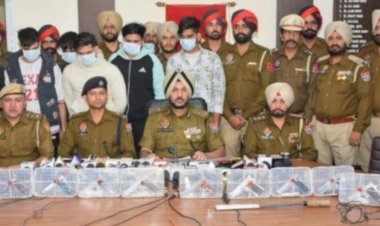 पंजाब पुलिस ने गैंगस्टर जग्गू भगवानपुरा गैंग का पर्दाफाश किया