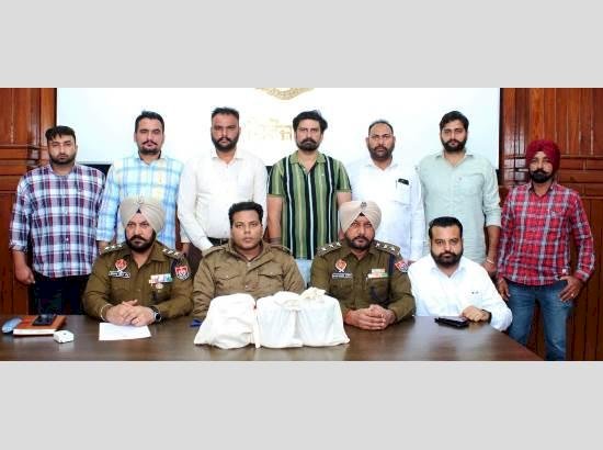 नशा विरोधी अभियान: फिरोजपुर पुलिस ने 3.50 किलो हेरोइन जब्त की, 2023 के दौरान कुल 80 किलो बरामदगी