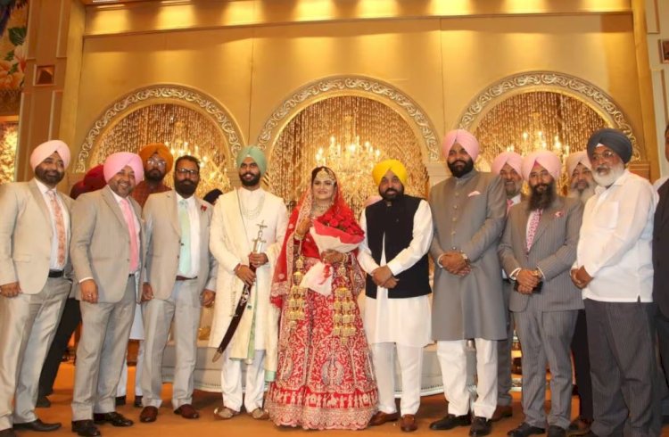 निगहत औजला और तेजप्रताप सिंह चीमा की शादी, सीएम मान समेत बड़े नेता पहुंचे समारोह में