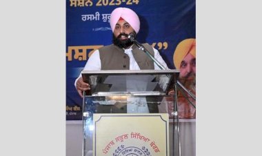 हरजोत बैंस ने बोर्ड परीक्षाओं में प्रदर्शन को और बेहतर बनाने के लिए “मिशन 100%” लॉन्च किया