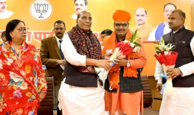 भजनलाल शर्मा होंगे राजस्थान के अगले मुख्यमंत्री, वसुंधरा राजे ने रखा नाम का प्रस्ताव