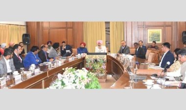 पंजाब के वित्त मंत्री चीमा ने बैंकों को ऋण वितरण में पूरी ताकत लगाने का निर्देश दिया