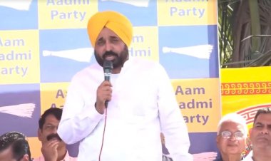 देश में सिर्फ आम आदमी पार्टी ही अस्पताल, स्कूल, बिजली, पानी और बेसिक इंफ्रास्ट्रक्चर की बात करती है - भगवंत मान