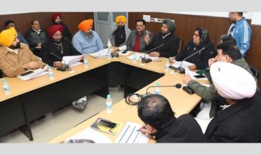 मंत्री बलकार सिंह ने अधिकारियों को अप्रयुक्त धनराशि का उपयोग विकास कार्यों में तत्परता से करने के निर्देश दिये