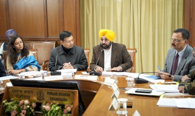 मुख्यमंत्रियों द्वारा पंजाब भर के डिप्टी कमिश्नरों के साथ मीटिंग  