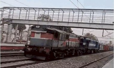 बिना ड्राइवर-गार्ड 78KM दौड़ी मालगाड़ी:स्टार्ट कर हैंडब्रेक लगाना भूला ड्राइवर