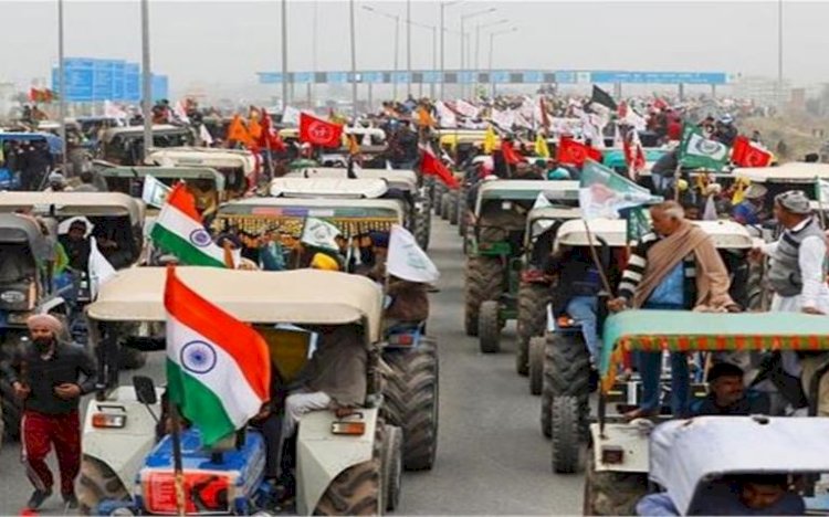  किसानों का दिल्ली कूच, सिंघु बॉर्डर पर त्रिस्तरीय सुरक्षा के पुख्ता प्रबंध