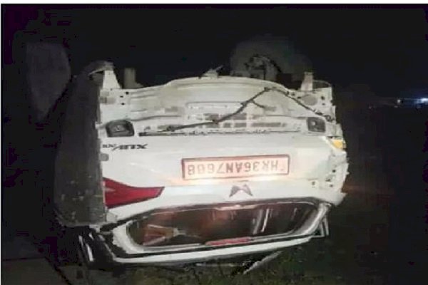हरियाणा के रेवाड़ी में भीषण सड़क हादसाः पंक्चर होने पर खड़ी इनोवा में SUV car ने मारी जोरदार टक्कर, 6 की दर्दनाक मौत