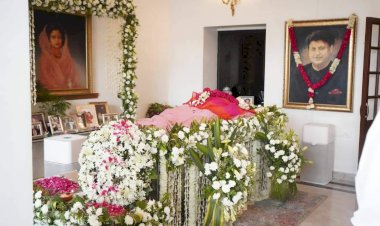 माधवी राजे सिंधिया की अंतिम यात्रा, महल में हुए अंतिम दर्शन, दाह संस्कार में पहुंचेंगे भारत के ये बड़े राजघराने...